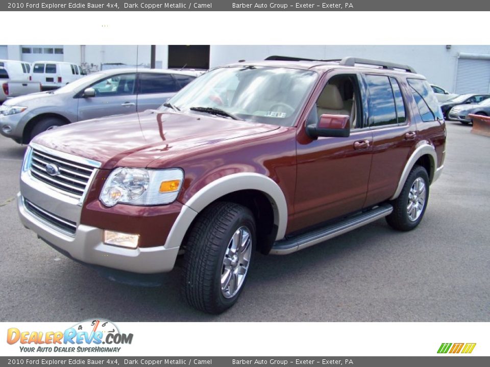2010 Ford Explorer Eddie Bauer 4x4 Dark Copper Metallic / Camel Photo #1