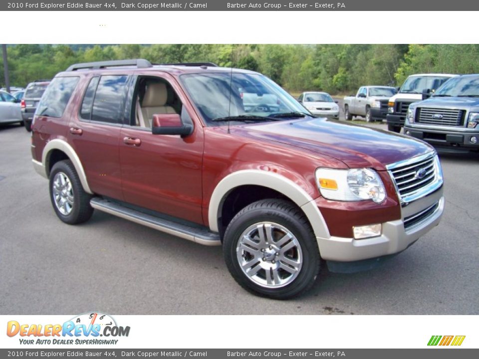 Front 3/4 View of 2010 Ford Explorer Eddie Bauer 4x4 Photo #3