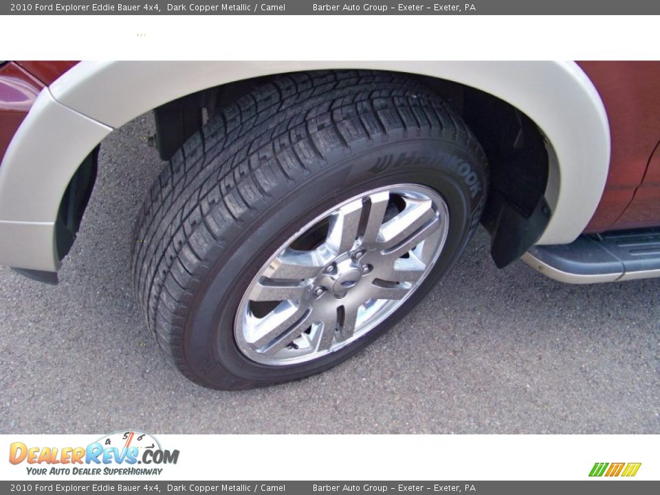 2010 Ford Explorer Eddie Bauer 4x4 Dark Copper Metallic / Camel Photo #10