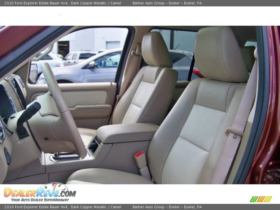 Camel Interior - 2010 Ford Explorer Eddie Bauer 4x4 Photo #12