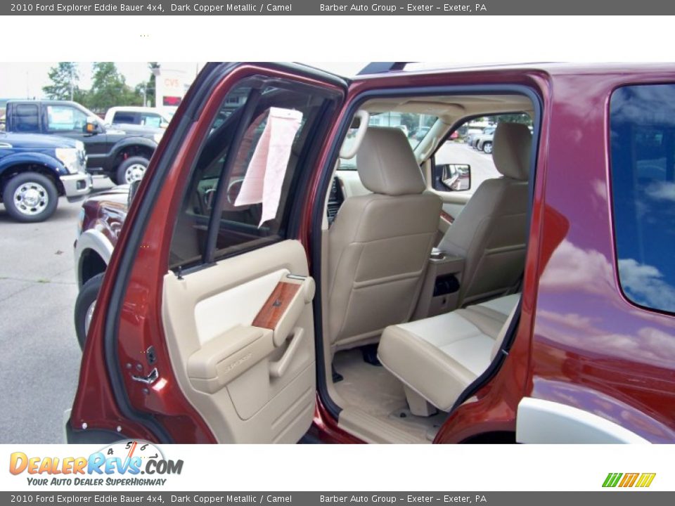 2010 Ford Explorer Eddie Bauer 4x4 Dark Copper Metallic / Camel Photo #15