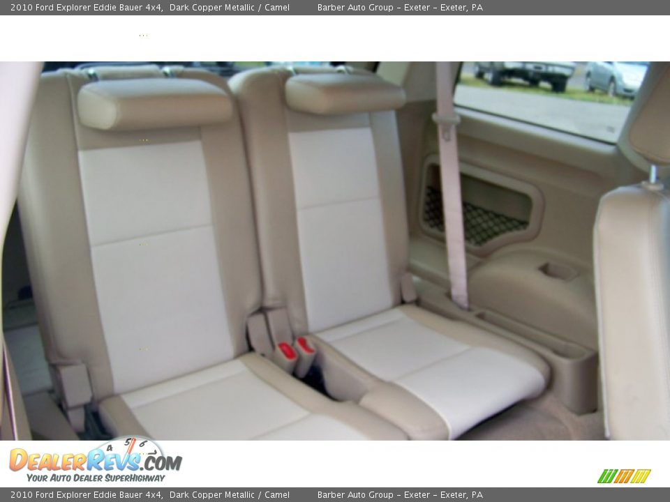 2010 Ford Explorer Eddie Bauer 4x4 Dark Copper Metallic / Camel Photo #17