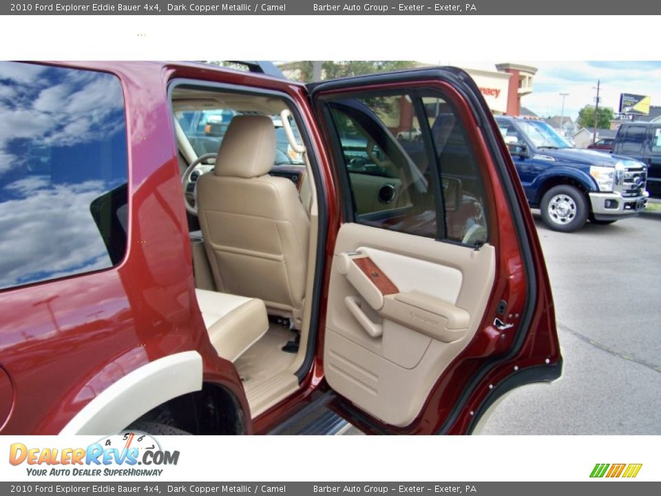 2010 Ford Explorer Eddie Bauer 4x4 Dark Copper Metallic / Camel Photo #18