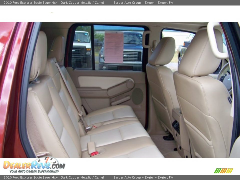 2010 Ford Explorer Eddie Bauer 4x4 Dark Copper Metallic / Camel Photo #19