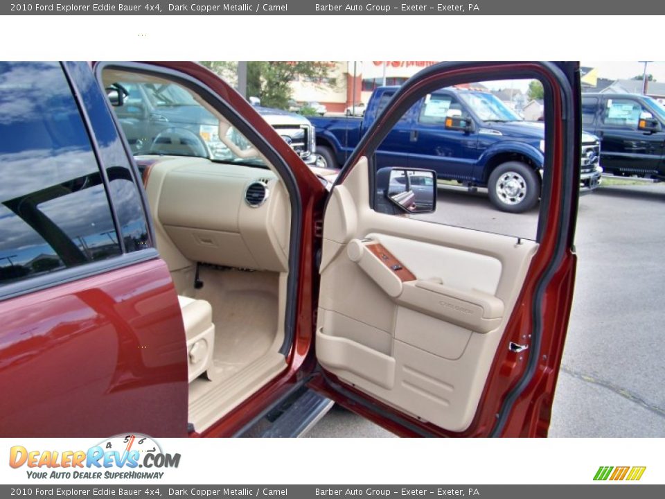 2010 Ford Explorer Eddie Bauer 4x4 Dark Copper Metallic / Camel Photo #20