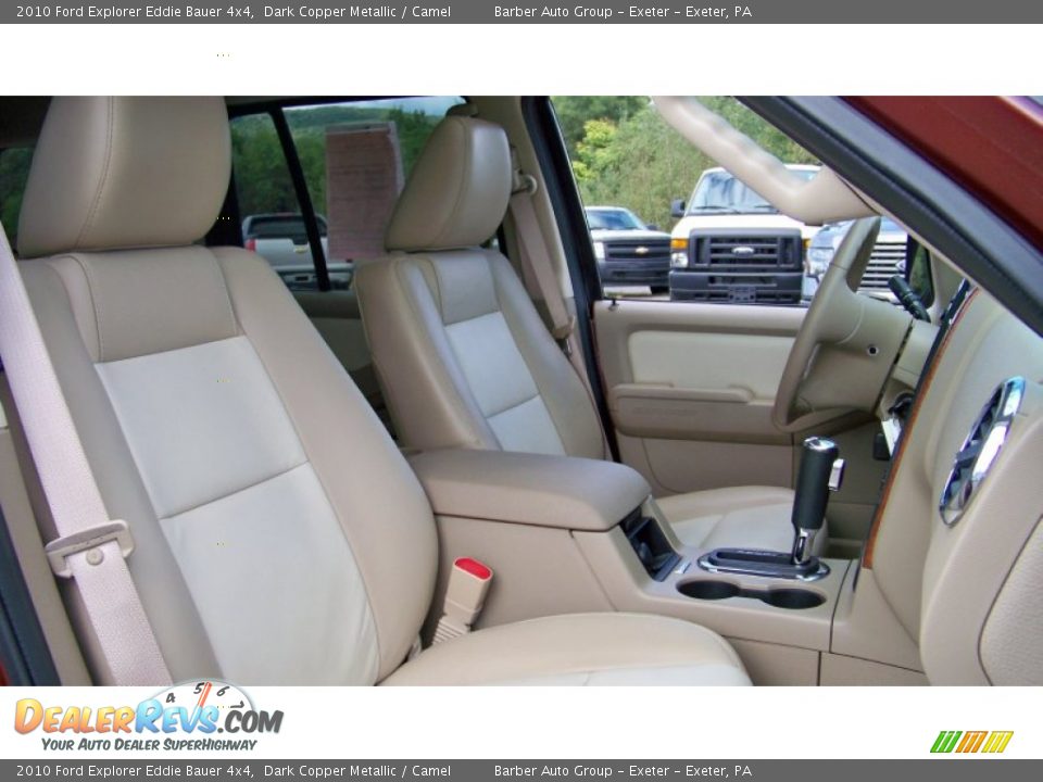 2010 Ford Explorer Eddie Bauer 4x4 Dark Copper Metallic / Camel Photo #21