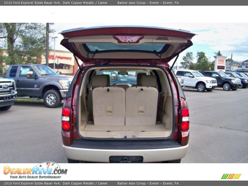 2010 Ford Explorer Eddie Bauer 4x4 Dark Copper Metallic / Camel Photo #23