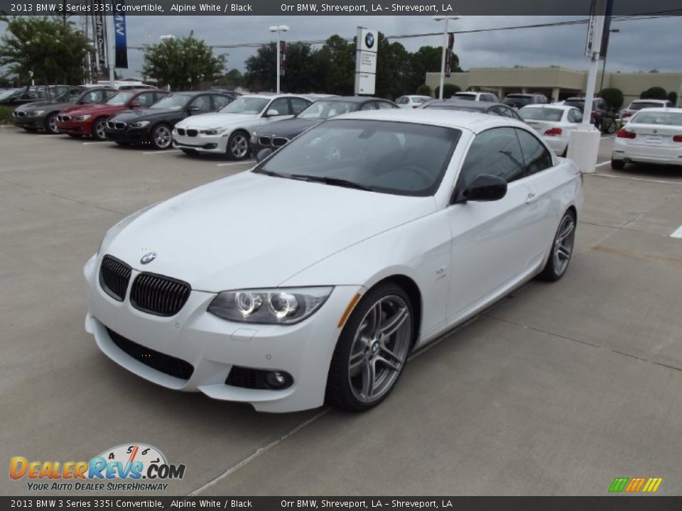 2013 BMW 3 Series 335i Convertible Alpine White / Black Photo #1