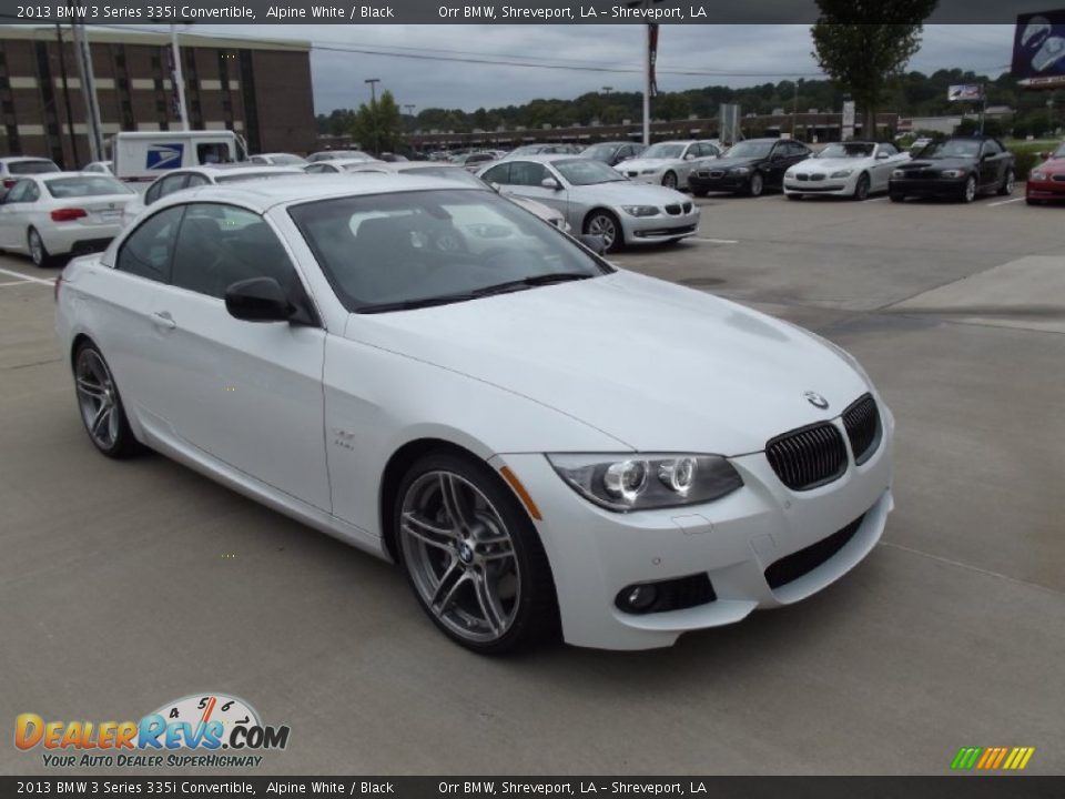 Front 3/4 View of 2013 BMW 3 Series 335i Convertible Photo #2