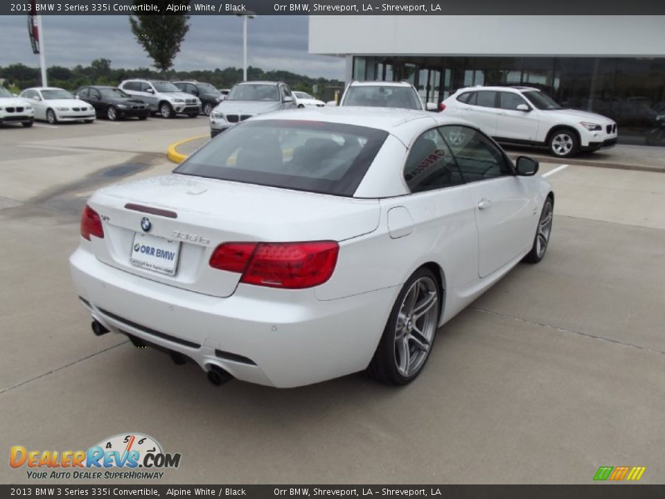 2013 BMW 3 Series 335i Convertible Alpine White / Black Photo #3