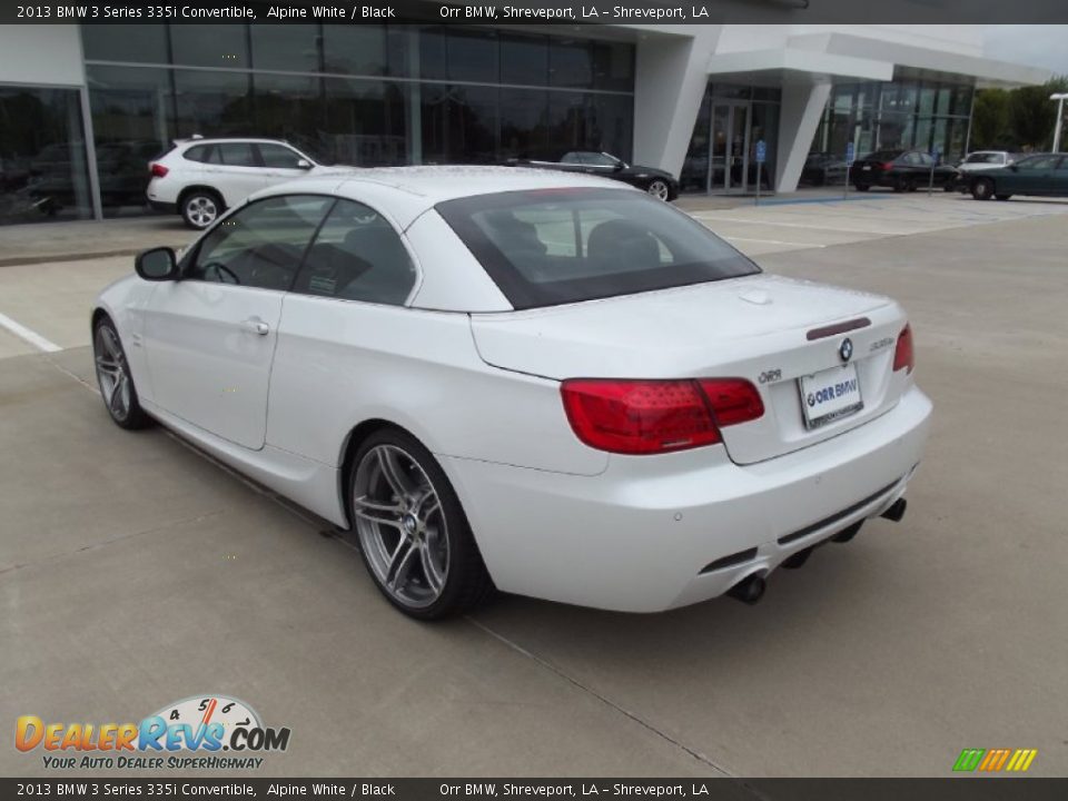 2013 BMW 3 Series 335i Convertible Alpine White / Black Photo #4