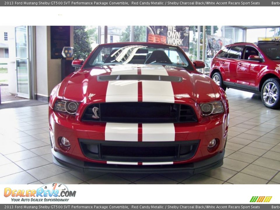 Red Candy Metallic 2013 Ford Mustang Shelby GT500 SVT Performance Package Convertible Photo #2