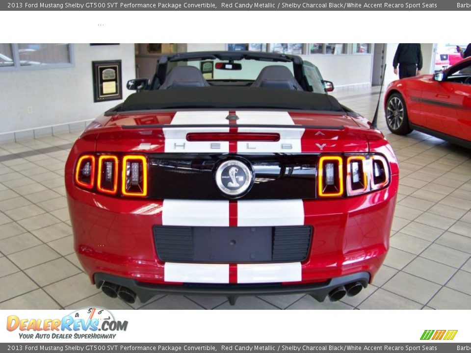 Red Candy Metallic 2013 Ford Mustang Shelby GT500 SVT Performance Package Convertible Photo #6