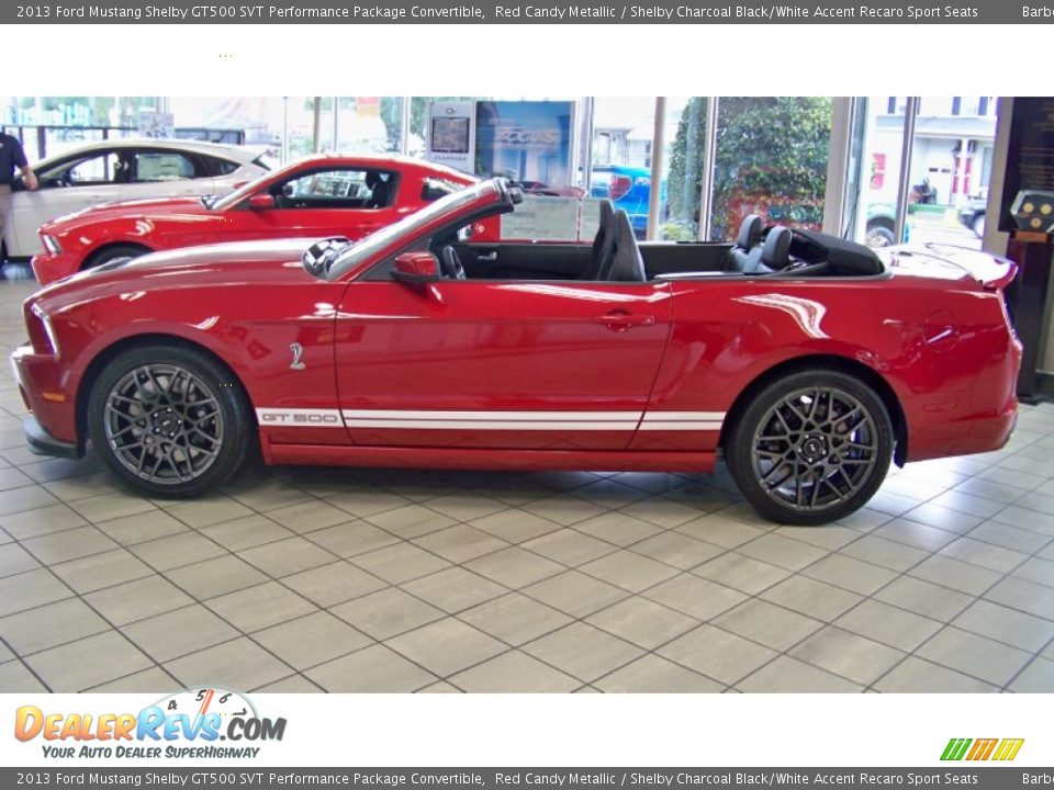 Red Candy Metallic 2013 Ford Mustang Shelby GT500 SVT Performance Package Convertible Photo #8