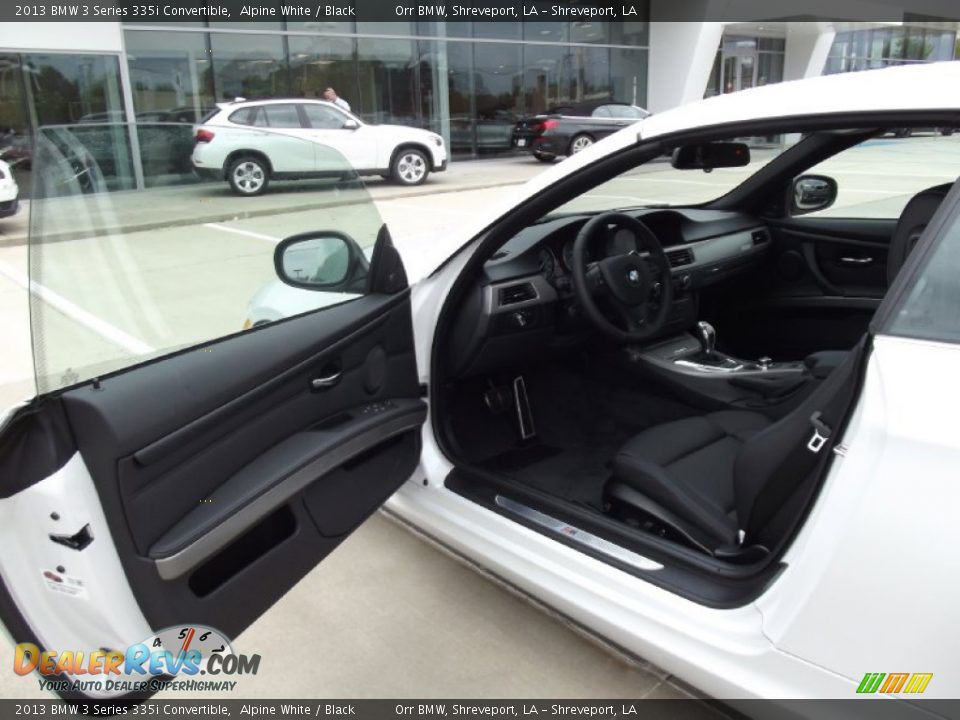 2013 BMW 3 Series 335i Convertible Alpine White / Black Photo #12