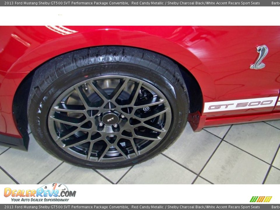 2013 Ford Mustang Shelby GT500 SVT Performance Package Convertible Wheel Photo #10