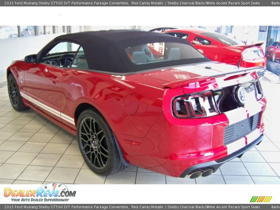 Red Candy Metallic 2013 Ford Mustang Shelby GT500 SVT Performance Package Convertible Photo #36