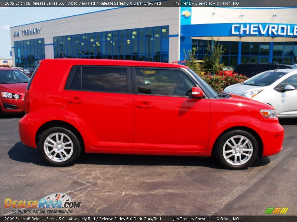 2009 Scion xB Release Series 6.0 Absolutely Red / Release Series 6.0 Dark Gray/Red Photo #1