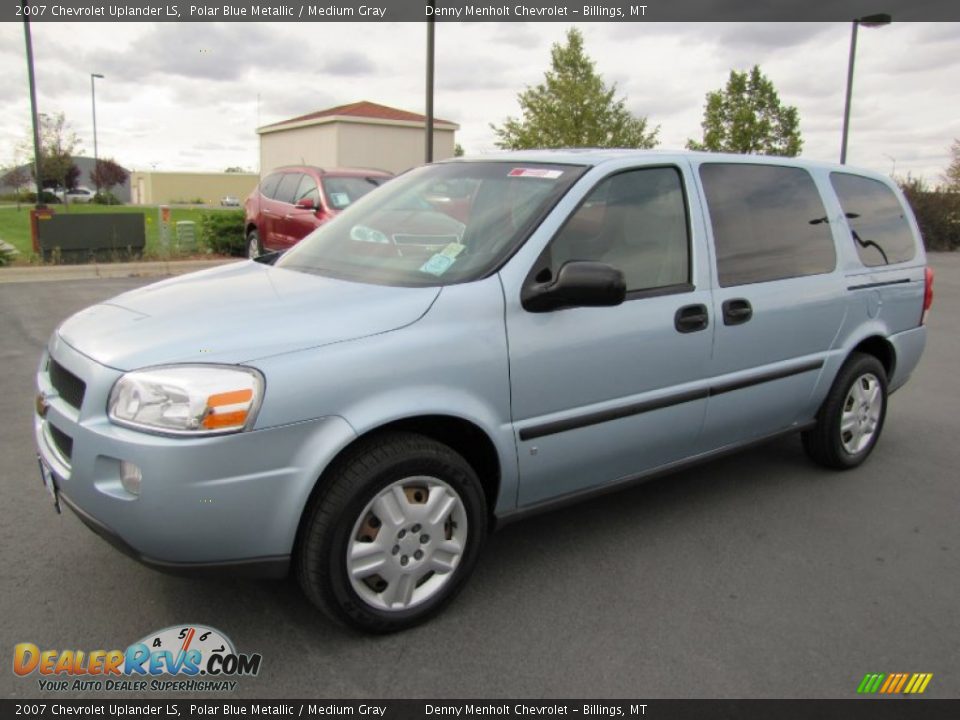 2007 Chevrolet Uplander LS Polar Blue Metallic / Medium Gray Photo #1