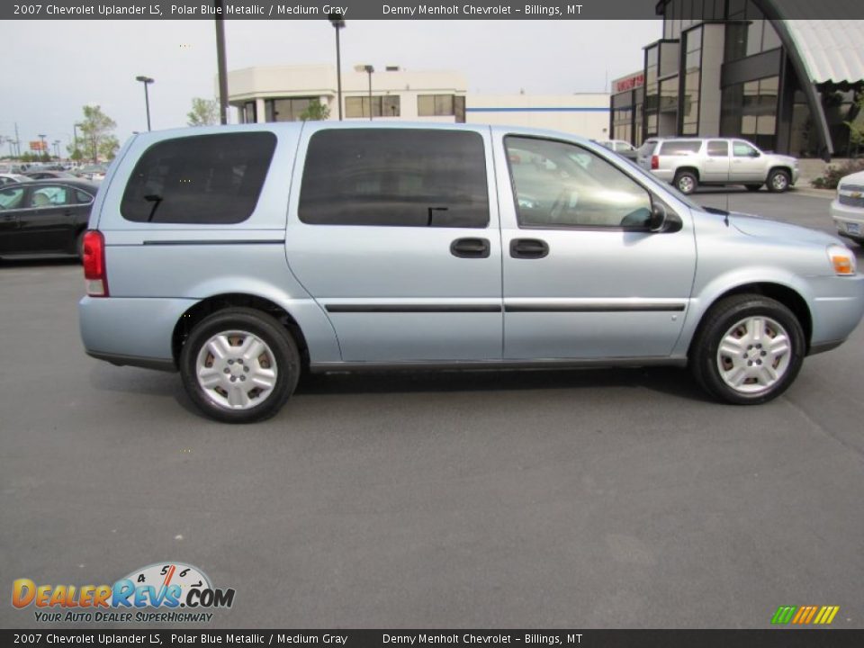2007 Chevrolet Uplander LS Polar Blue Metallic / Medium Gray Photo #6