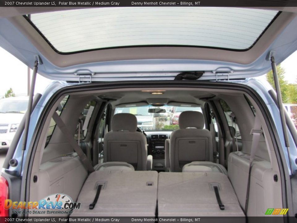 2007 Chevrolet Uplander LS Polar Blue Metallic / Medium Gray Photo #9