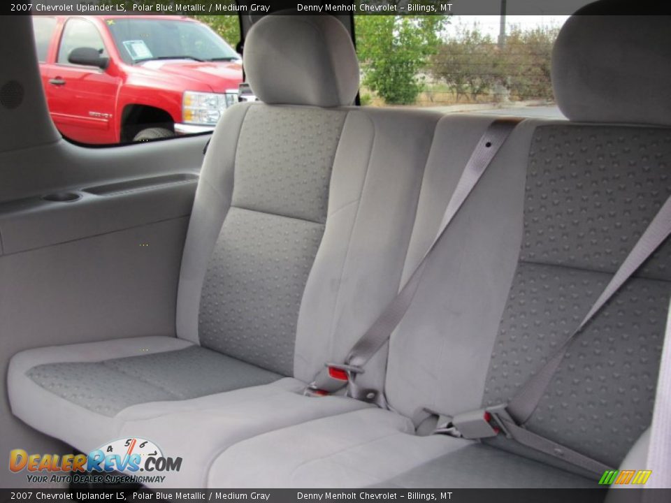2007 Chevrolet Uplander LS Polar Blue Metallic / Medium Gray Photo #10