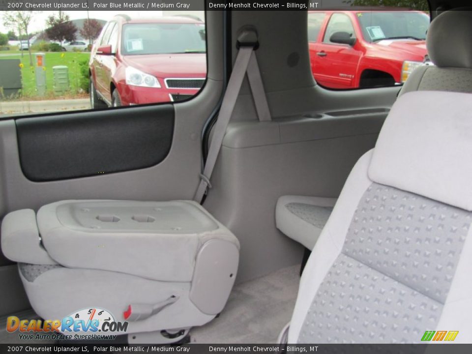 2007 Chevrolet Uplander LS Polar Blue Metallic / Medium Gray Photo #11