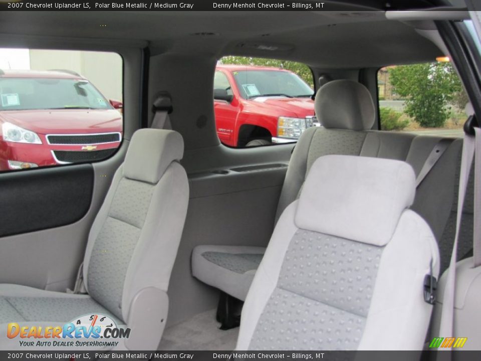 2007 Chevrolet Uplander LS Polar Blue Metallic / Medium Gray Photo #12