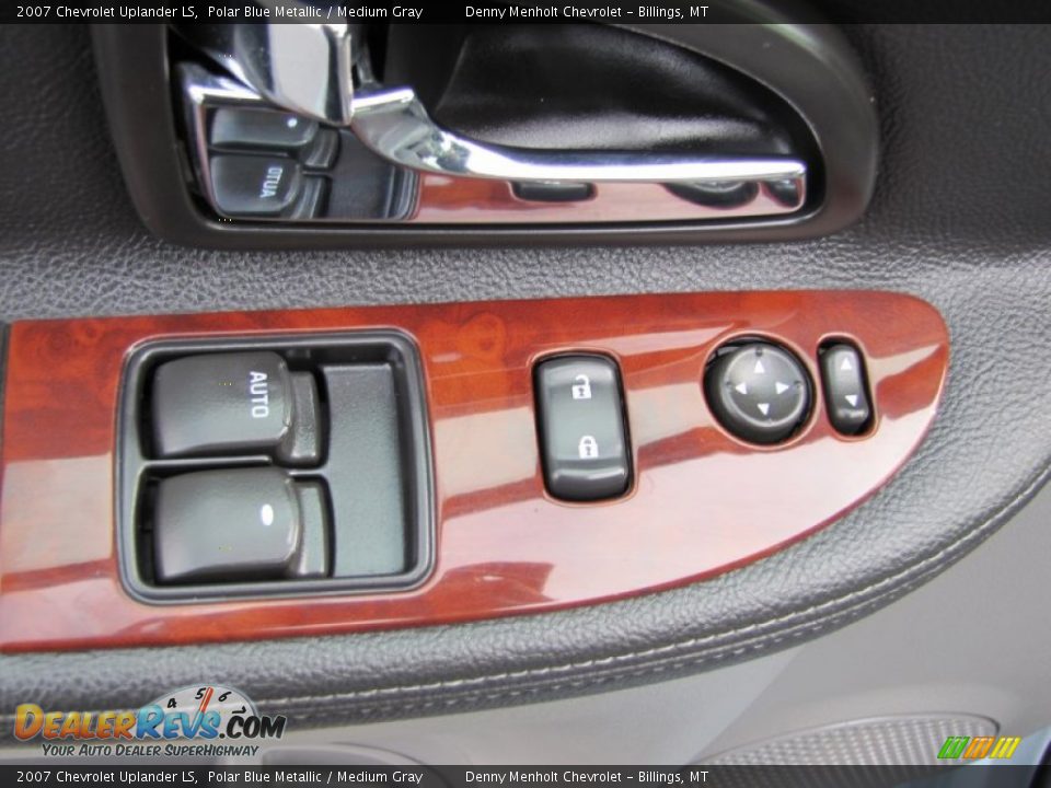 2007 Chevrolet Uplander LS Polar Blue Metallic / Medium Gray Photo #15