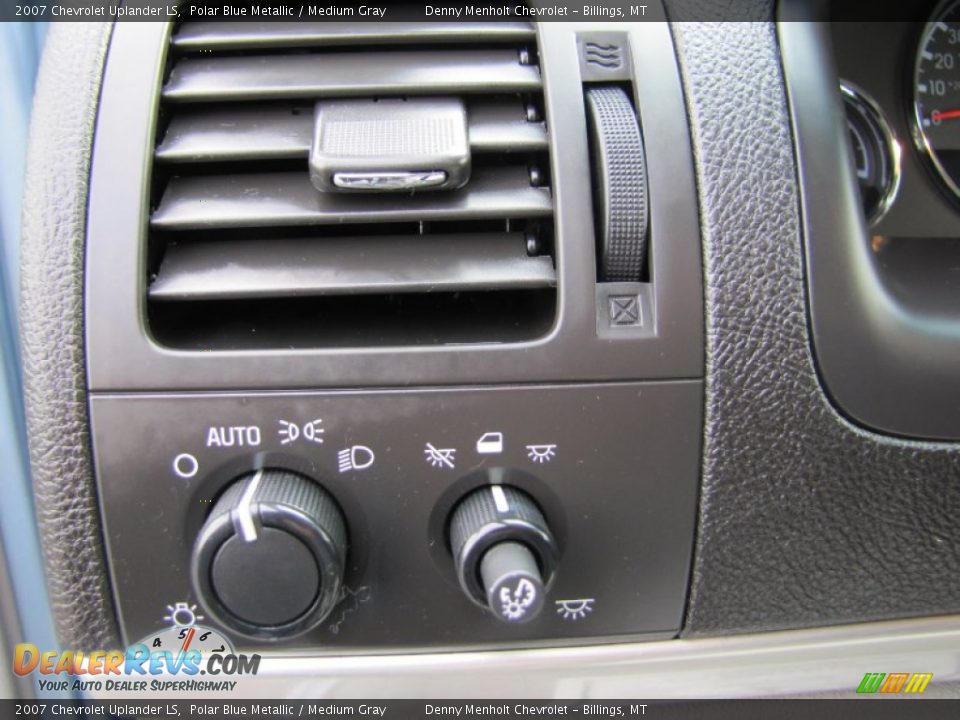 2007 Chevrolet Uplander LS Polar Blue Metallic / Medium Gray Photo #16