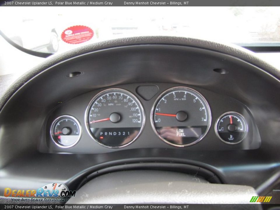 2007 Chevrolet Uplander LS Polar Blue Metallic / Medium Gray Photo #17