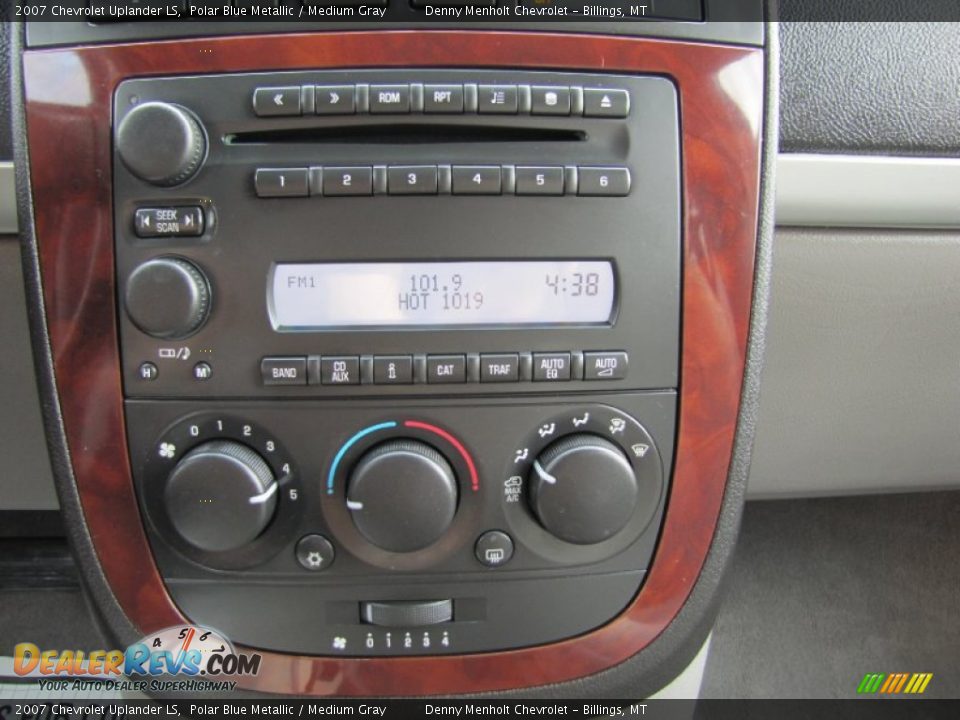 2007 Chevrolet Uplander LS Polar Blue Metallic / Medium Gray Photo #18