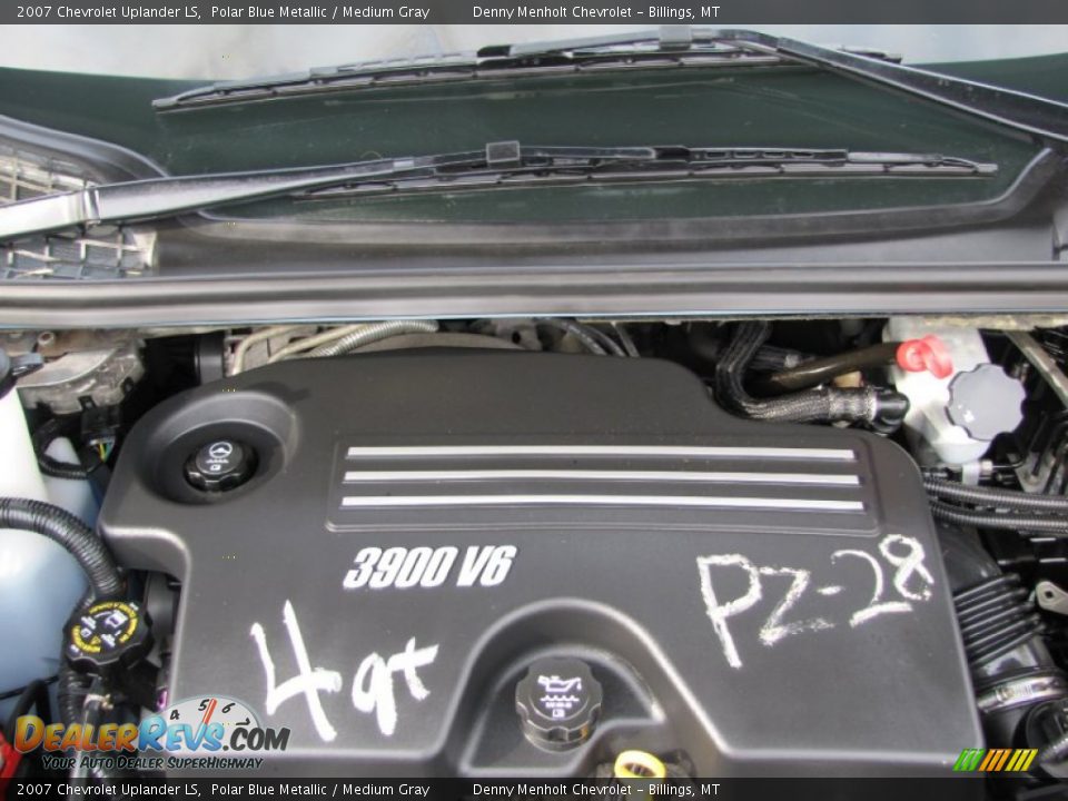 2007 Chevrolet Uplander LS Polar Blue Metallic / Medium Gray Photo #20