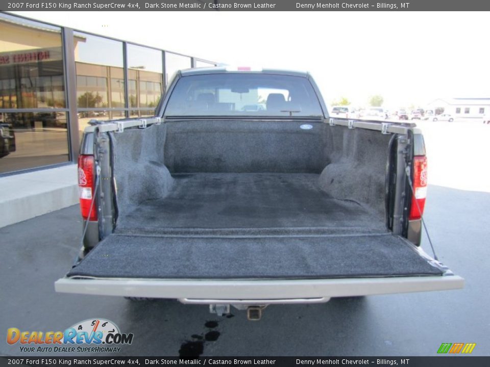 2007 Ford F150 King Ranch SuperCrew 4x4 Dark Stone Metallic / Castano Brown Leather Photo #10