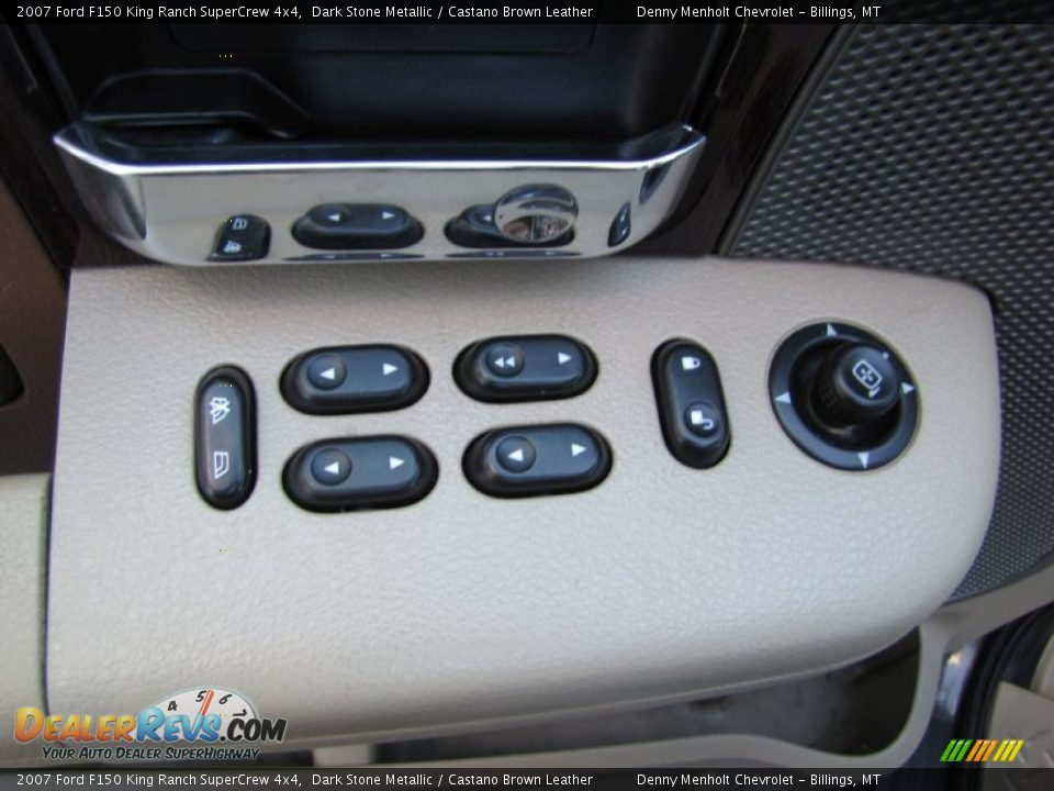 2007 Ford F150 King Ranch SuperCrew 4x4 Dark Stone Metallic / Castano Brown Leather Photo #15