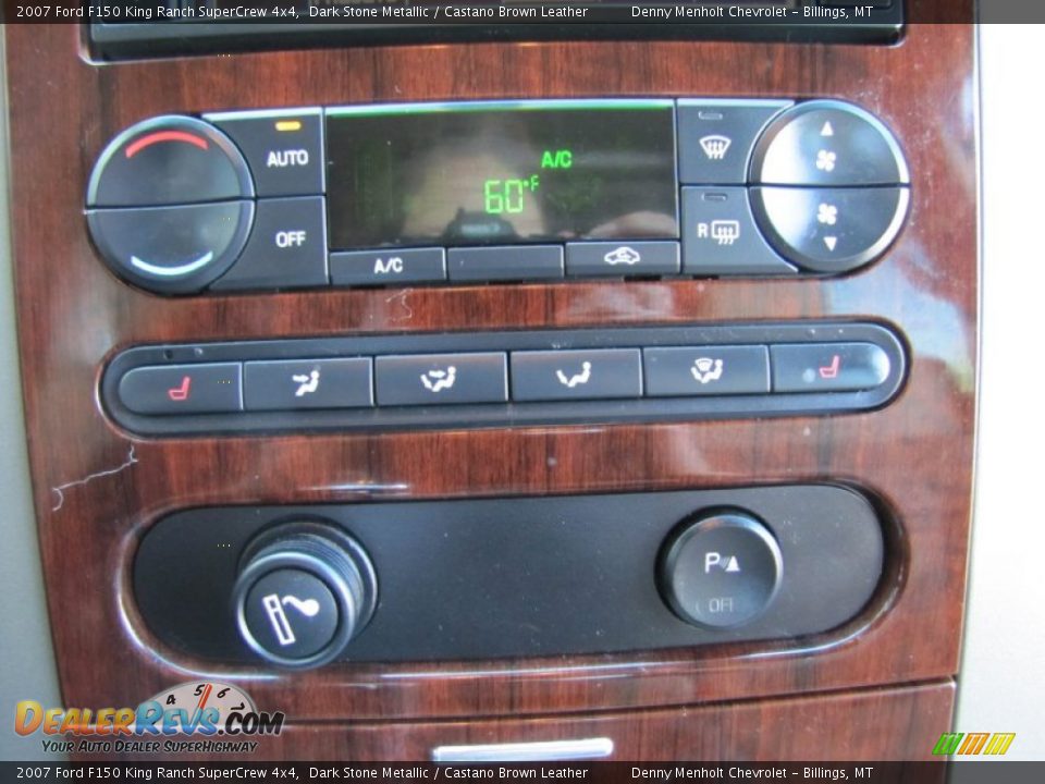 Controls of 2007 Ford F150 King Ranch SuperCrew 4x4 Photo #22