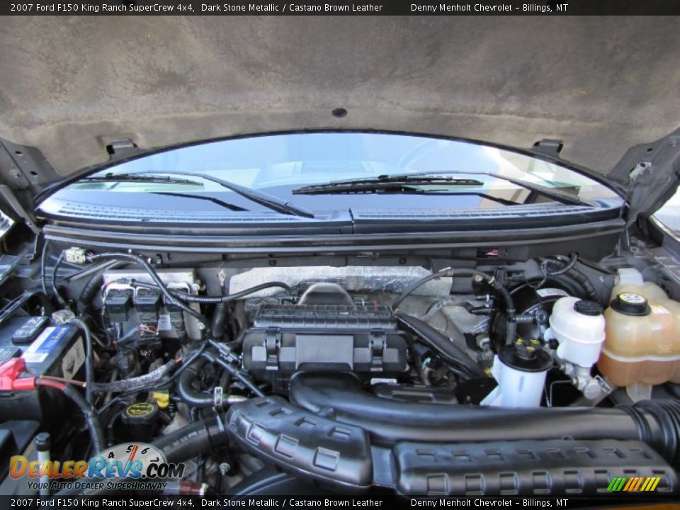 2007 Ford F150 King Ranch SuperCrew 4x4 5.4 Liter SOHC 24-Valve Triton V8 Engine Photo #27