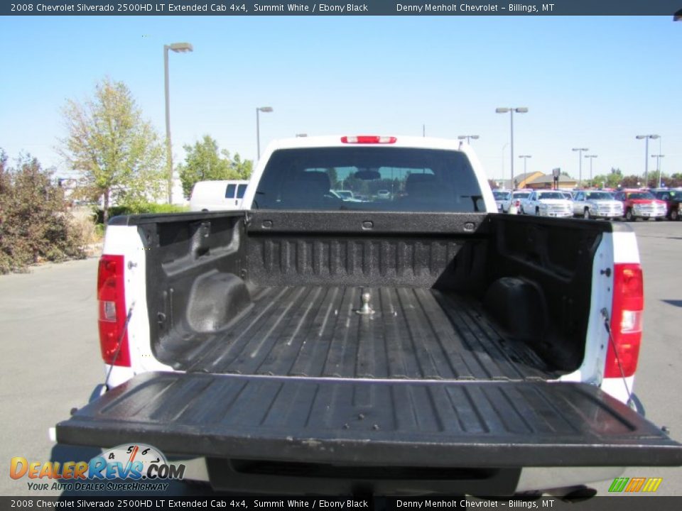 2008 Chevrolet Silverado 2500HD LT Extended Cab 4x4 Summit White / Ebony Black Photo #10