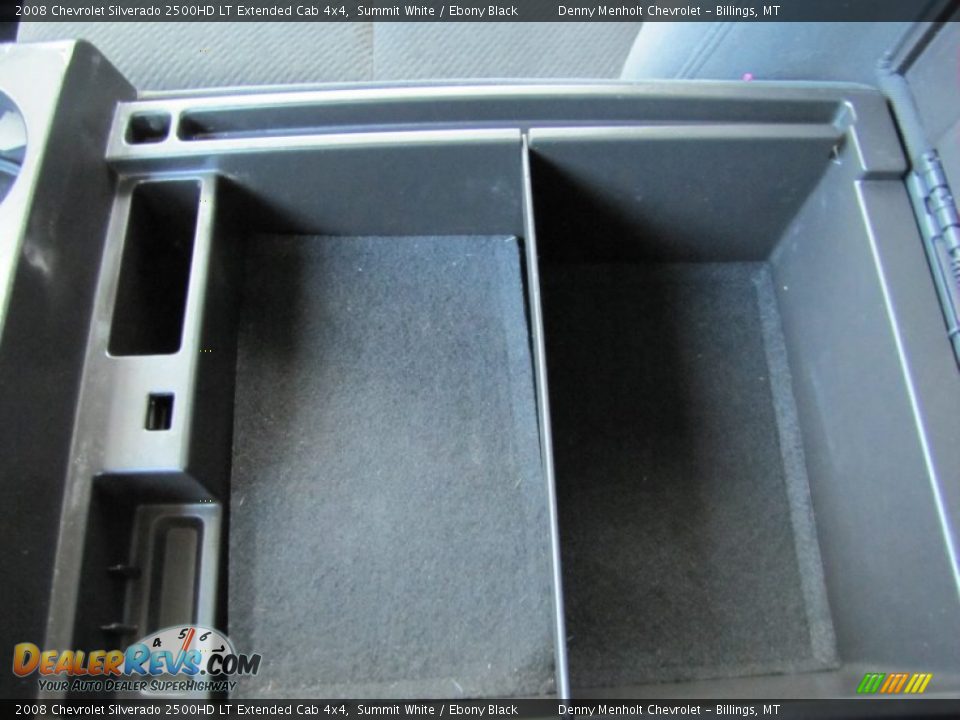 2008 Chevrolet Silverado 2500HD LT Extended Cab 4x4 Summit White / Ebony Black Photo #19