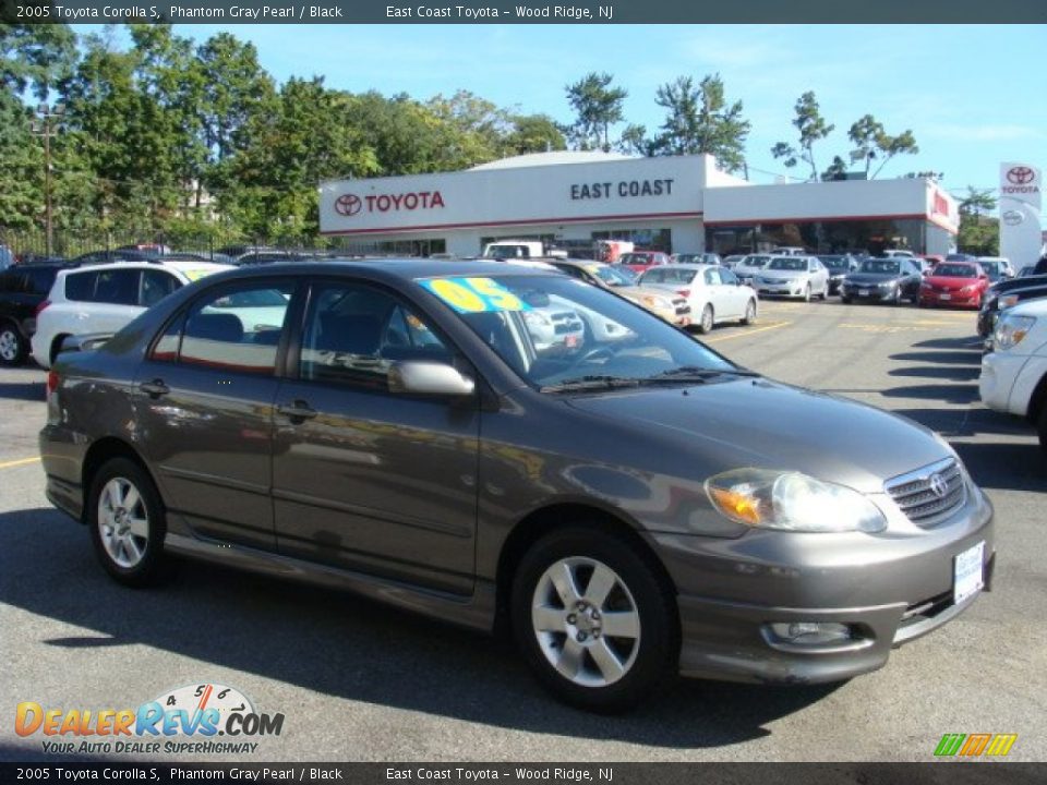 2005 Toyota Corolla S Phantom Gray Pearl / Black Photo #1