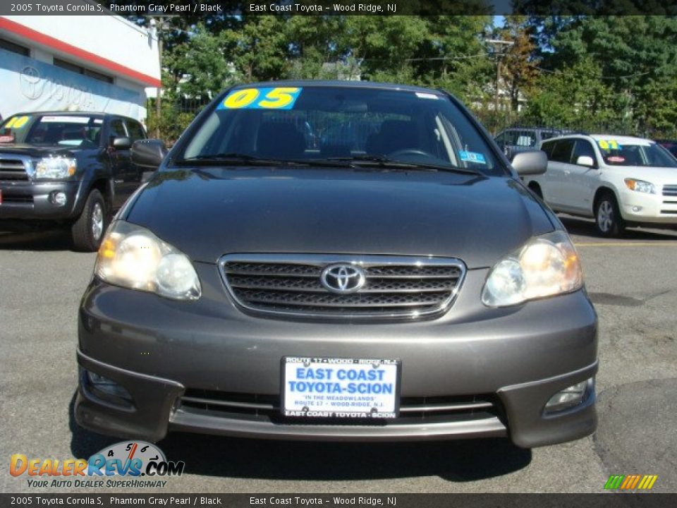 2005 Toyota Corolla S Phantom Gray Pearl / Black Photo #2