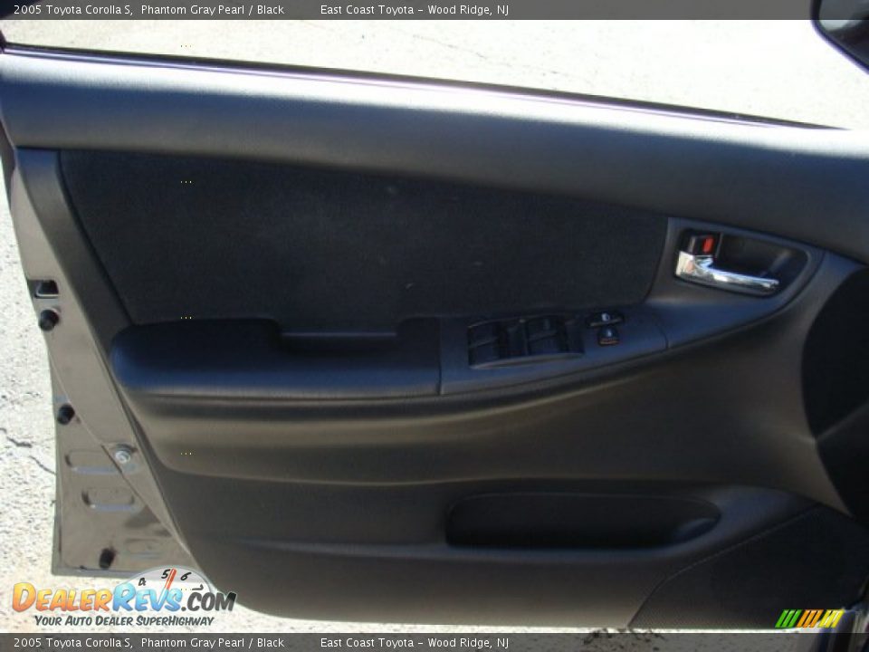 2005 Toyota Corolla S Phantom Gray Pearl / Black Photo #6