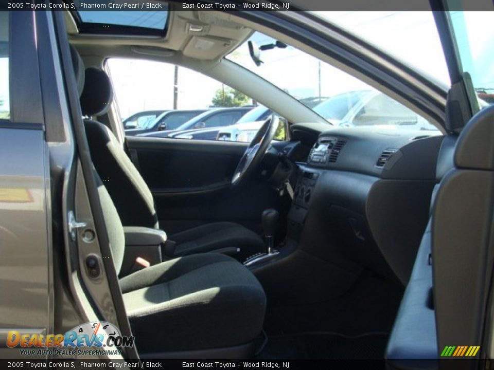 2005 Toyota Corolla S Phantom Gray Pearl / Black Photo #8
