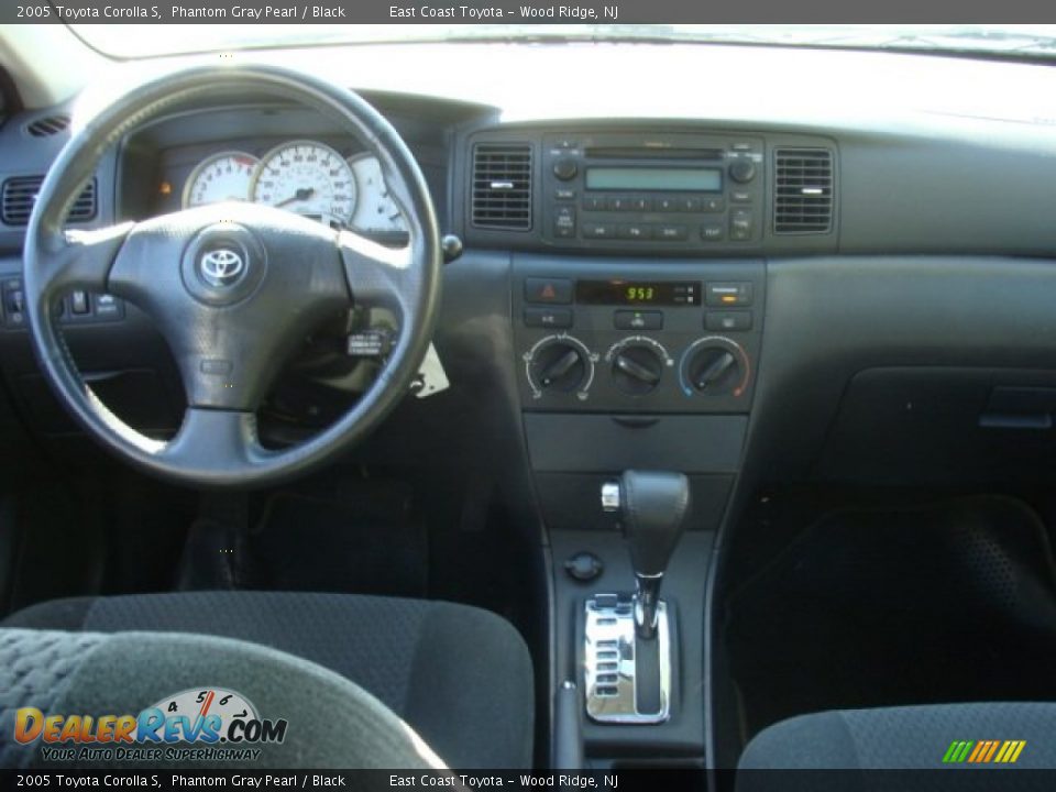 2005 Toyota Corolla S Phantom Gray Pearl / Black Photo #9
