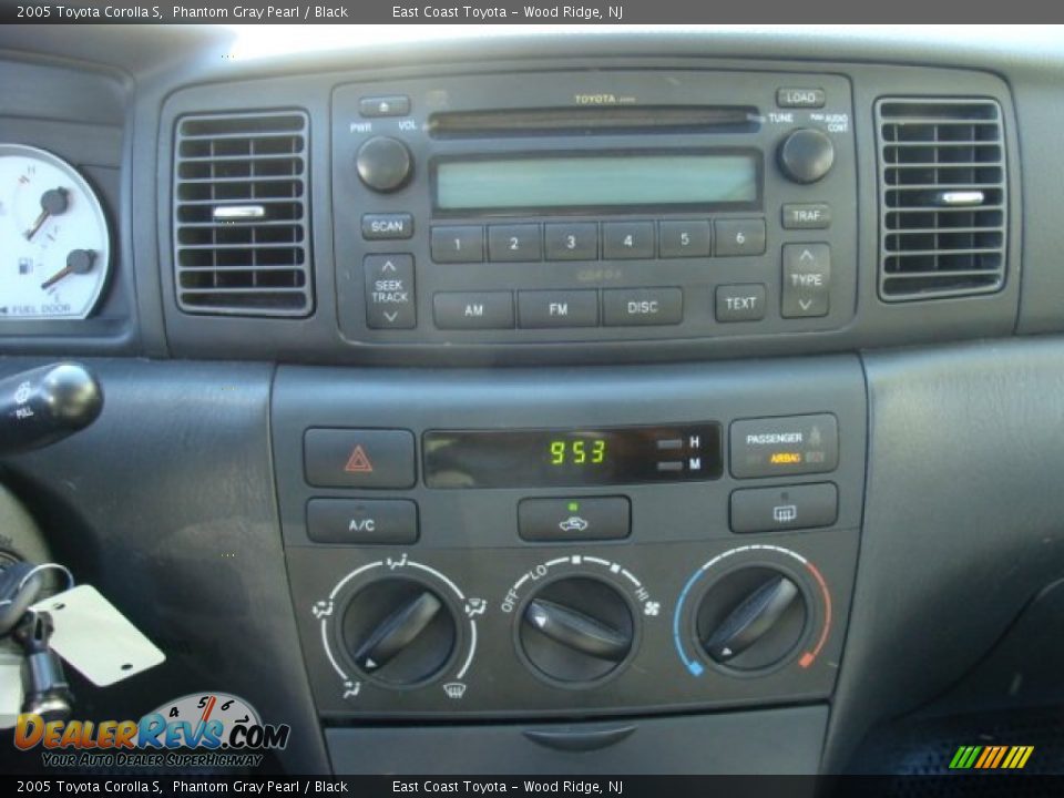 2005 Toyota Corolla S Phantom Gray Pearl / Black Photo #11