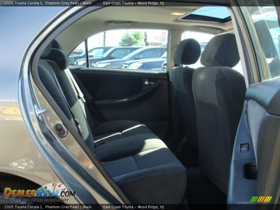 2005 Toyota Corolla S Phantom Gray Pearl / Black Photo #12
