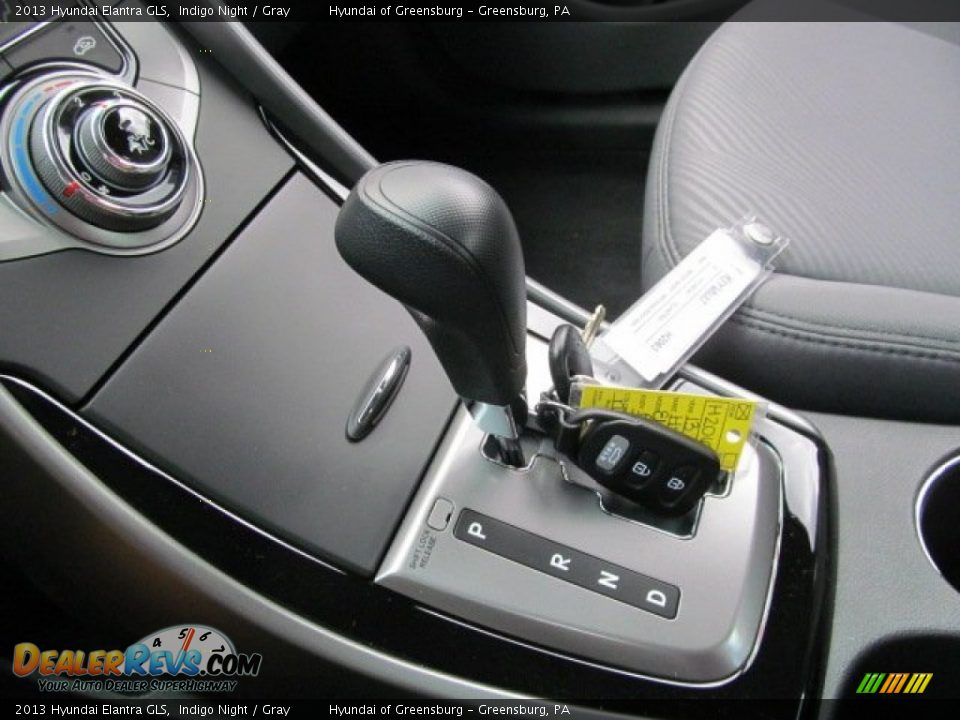2013 Hyundai Elantra GLS Indigo Night / Gray Photo #9