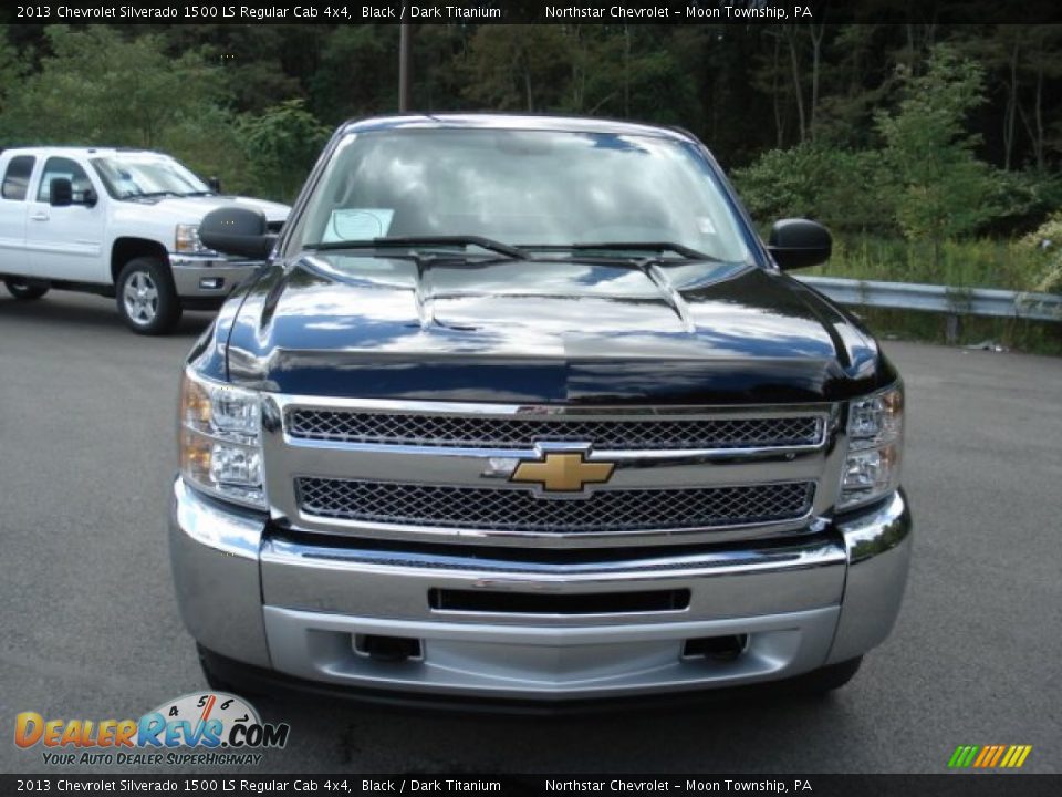 2013 Chevrolet Silverado 1500 LS Regular Cab 4x4 Black / Dark Titanium Photo #3
