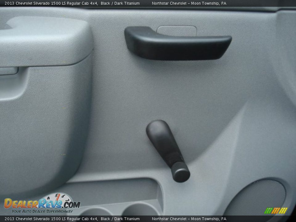 2013 Chevrolet Silverado 1500 LS Regular Cab 4x4 Black / Dark Titanium Photo #13