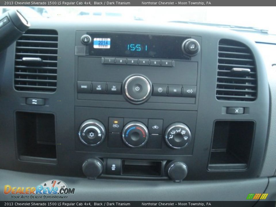 2013 Chevrolet Silverado 1500 LS Regular Cab 4x4 Black / Dark Titanium Photo #15